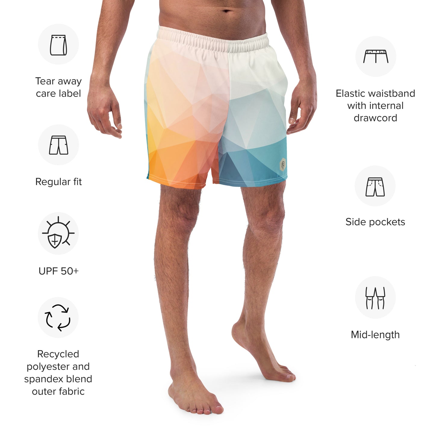 Roukens Men's swim trunks